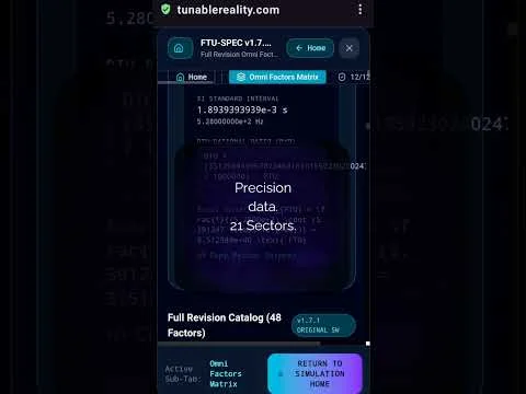 You are invited: TunableReality.com Planck-time Metrology App is live NOW